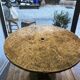 Table de jardin faux bois style Rocaille