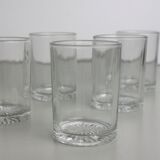 Set of 6 water glasses