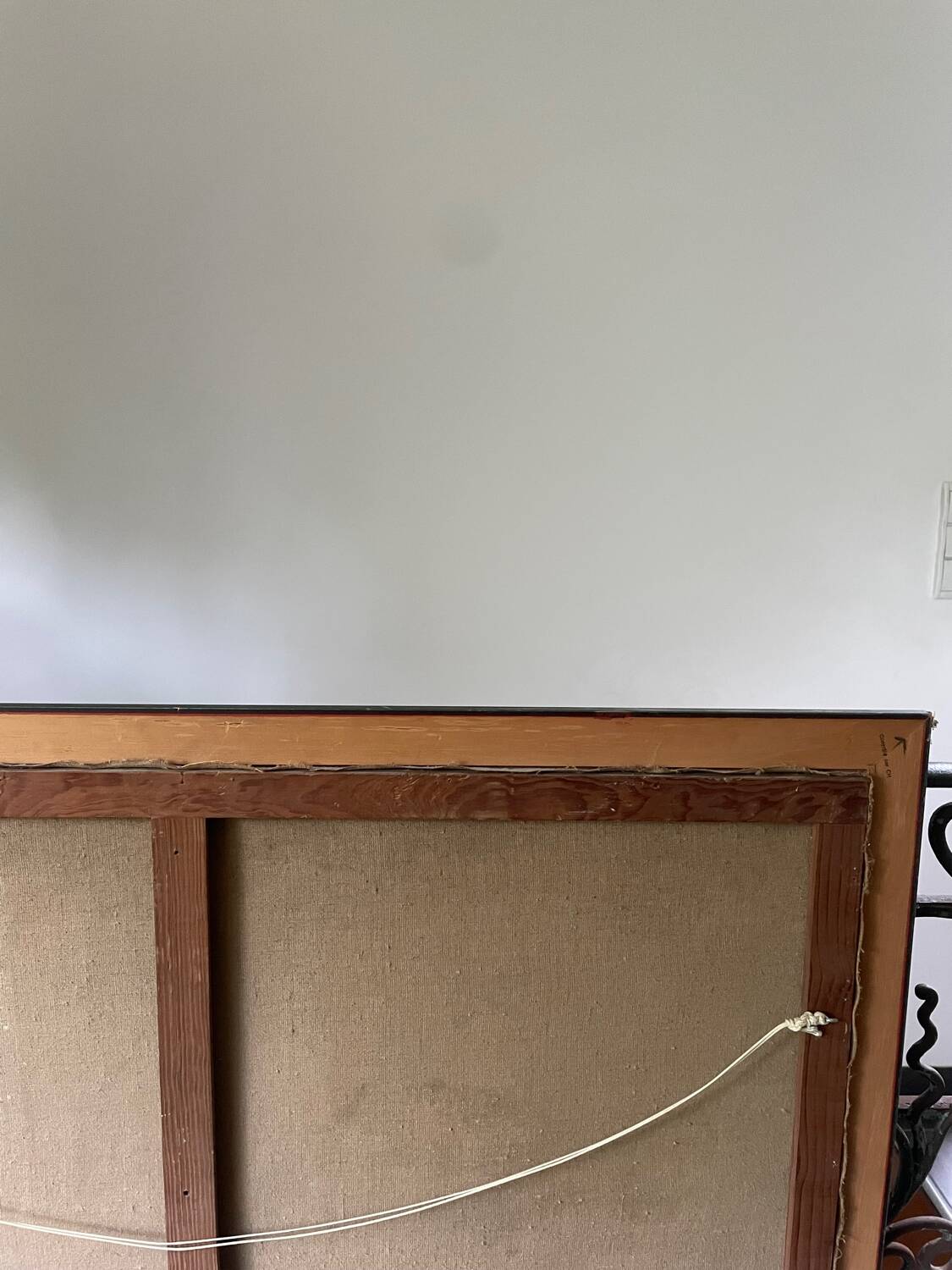 Large 20th century oil on canvas signed J. Beyly