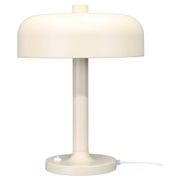 Josef Hurka Napako Mid Century Beige Table Lamp 1970s