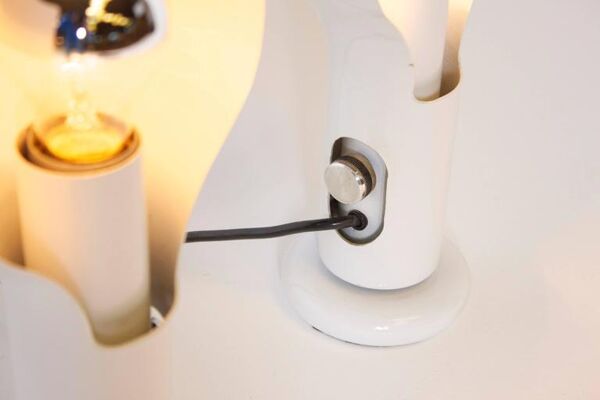 Lampe de table flash de première édition 2207 par Joe Colombo