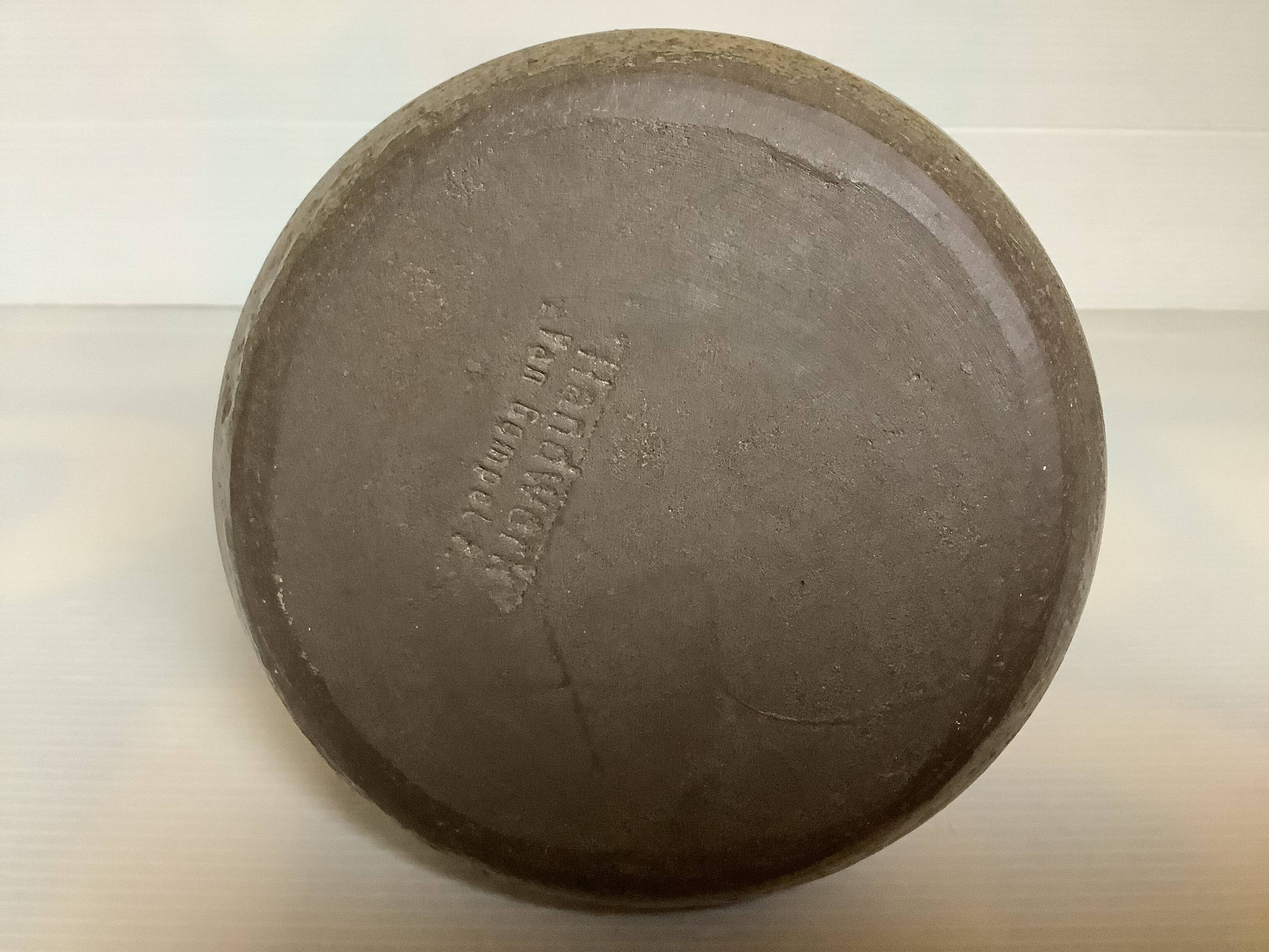 Handmade candle holder van gompel ceramist