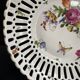 Coupe en porcelaine ajourée décor main – Manufacture de Von Schierholz à Plaue