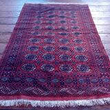 Handmade Turkmen Bukhara rug 172x116cm