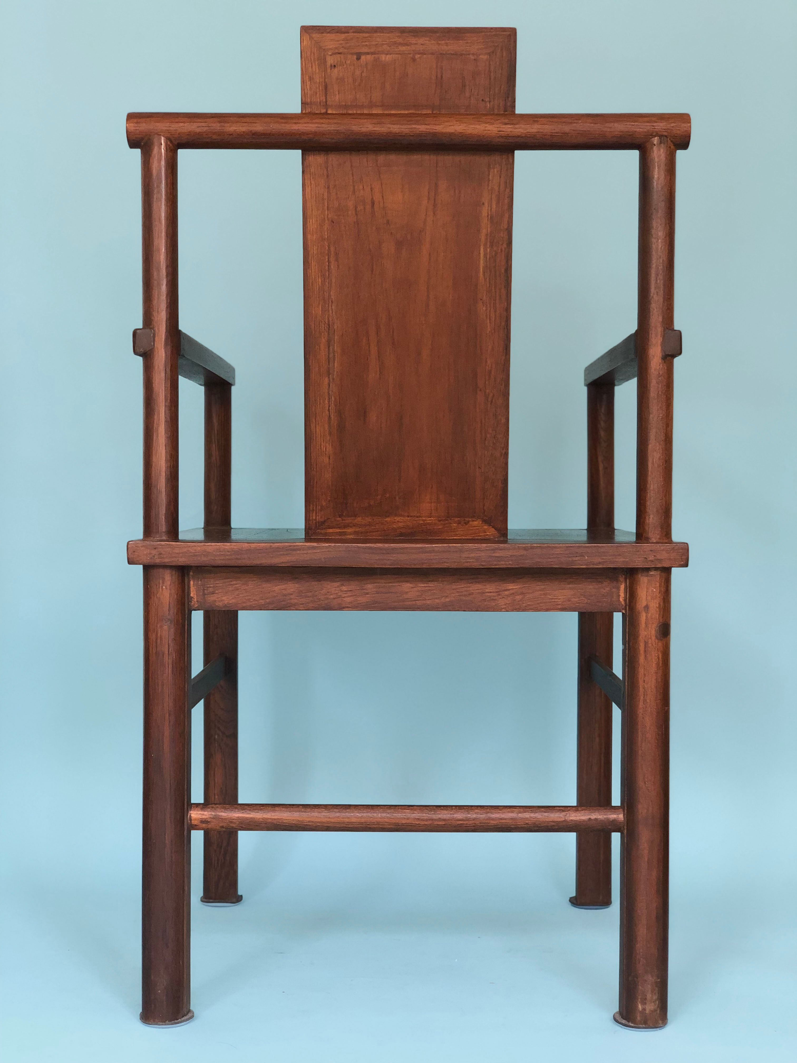 Fauteuil années 1920, art déco bauhaus style chêne