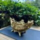 Brass planter woman Art Nouveau