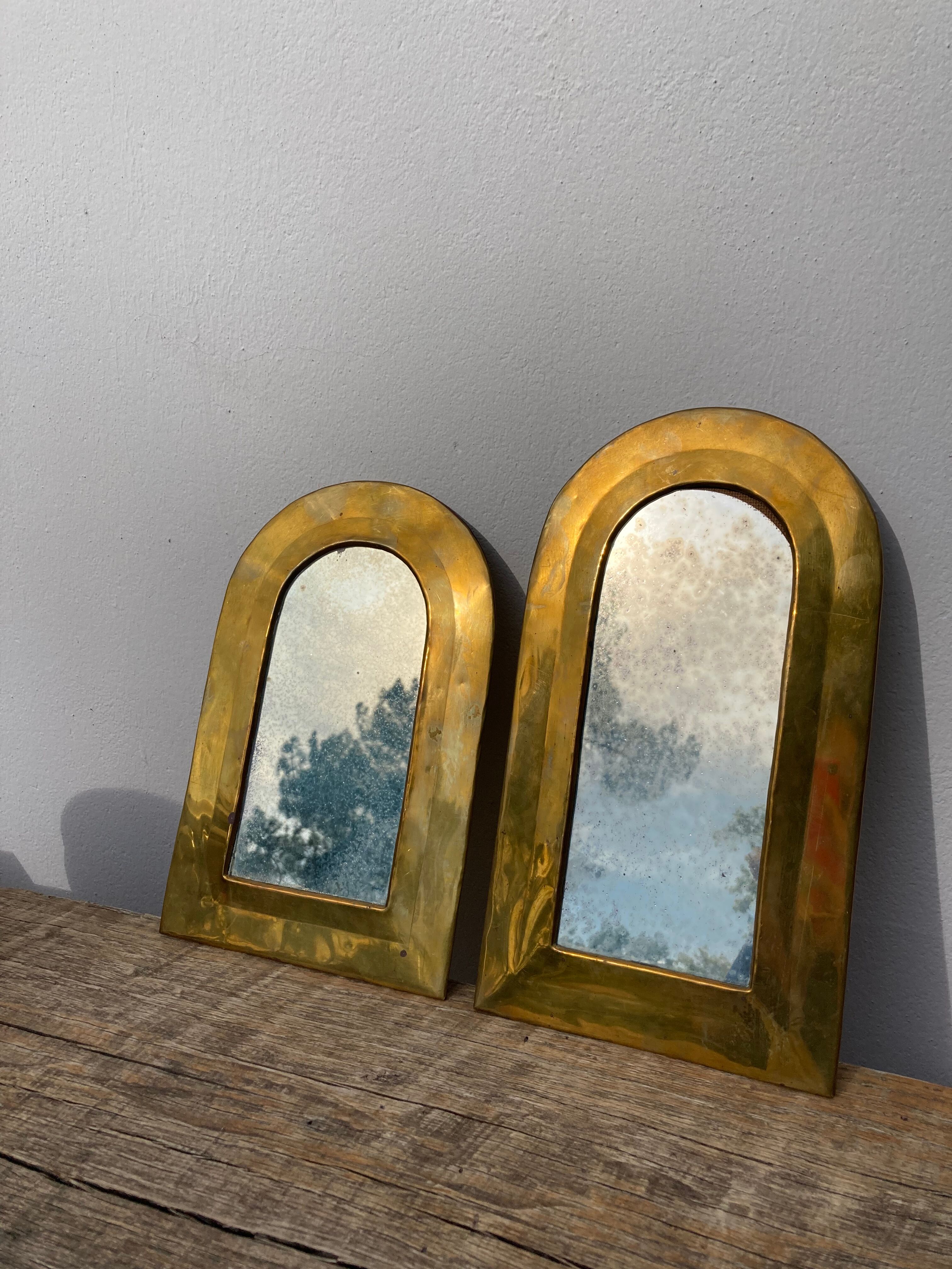 Ethnic Mirror Duo Ancient Golden - Middle Eastern Ice