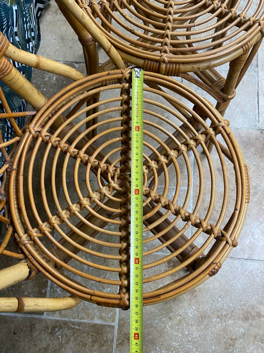 Vintage rattan chairs