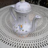 Moustiers earthenware teapot