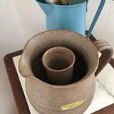 Pitcher with ice compartment