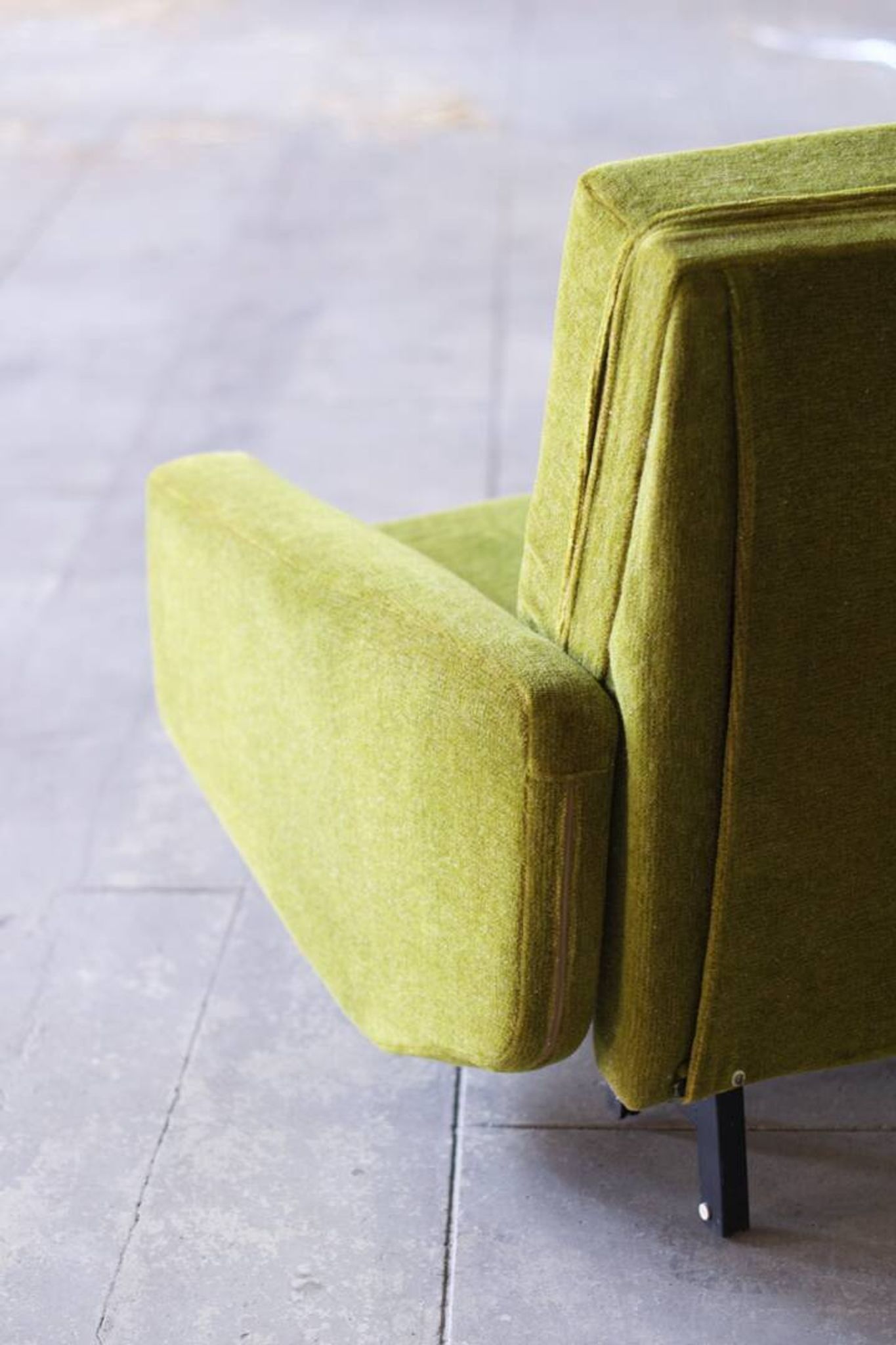 Set de salon canapé - 2 fauteuils design 1960 par Paul Geoffroy Troika Airborne