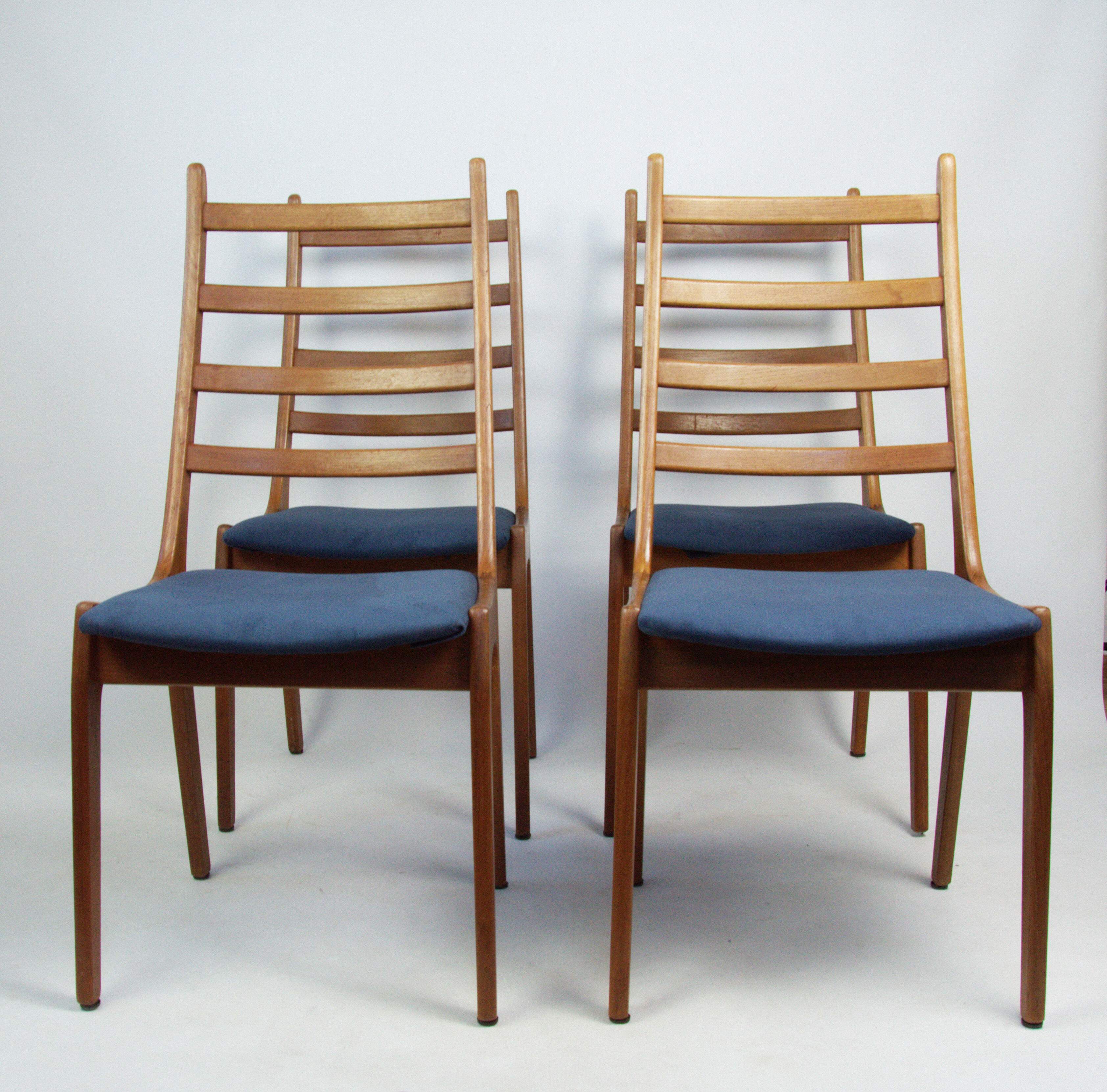 Ensemble de quatre chaises, K.S. Mobelfabrik, Danemark, années 1960