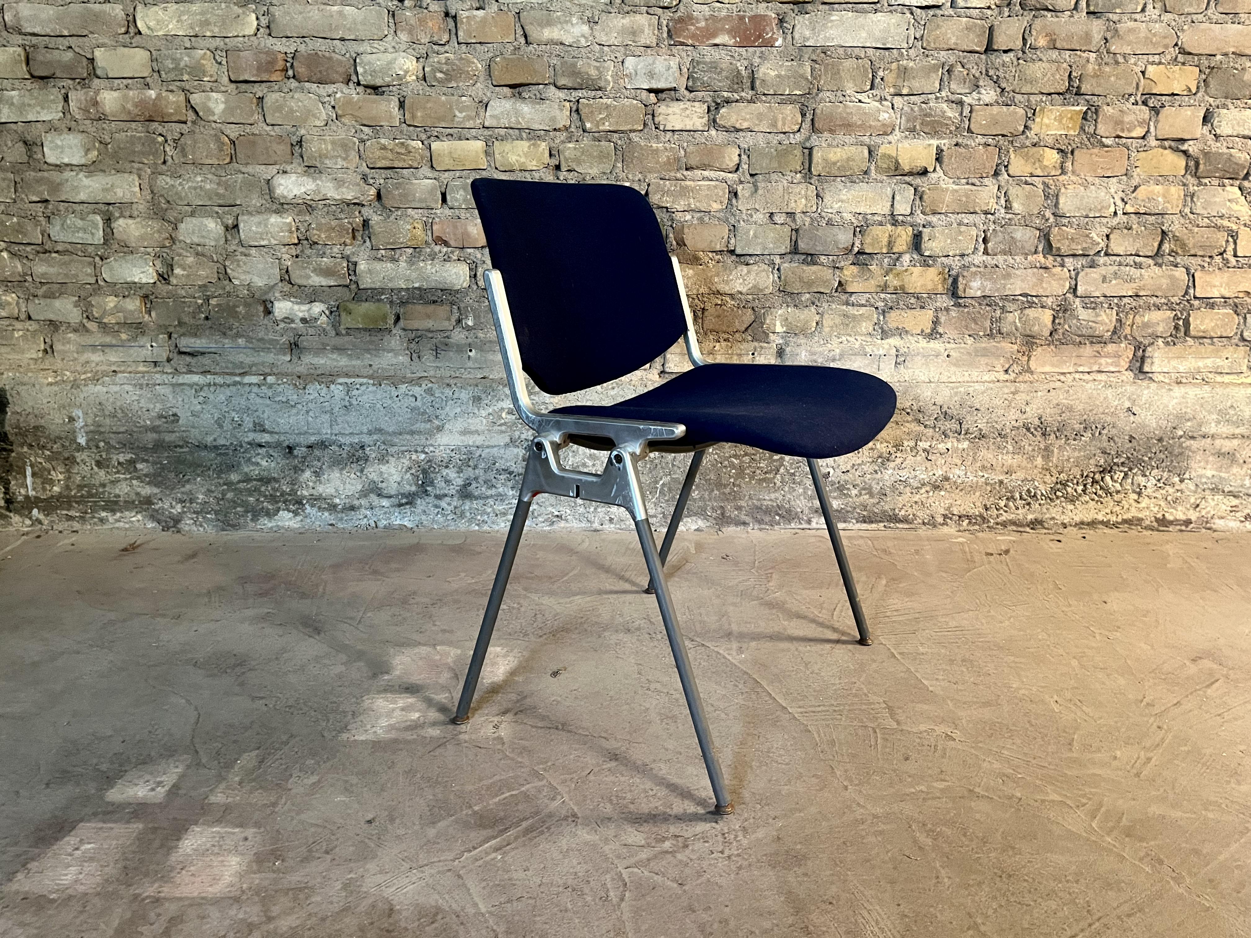 Set of 6 Castelli chairs, model DSC106, design by Giancarlo Piretti, since 1970
