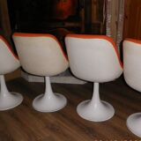 Lot de 4 chaises des années 70