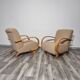 Art Deco Lounge Chairs from Jindřich Halabala, 1950s, Set of 2