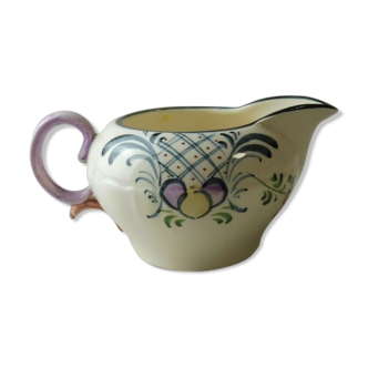 Old ceramic milk pot, georg schmider zeller décor, dekor favorite