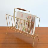 Scandinavian magazine holder 1950s