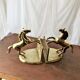Goldeneye brass décor horses