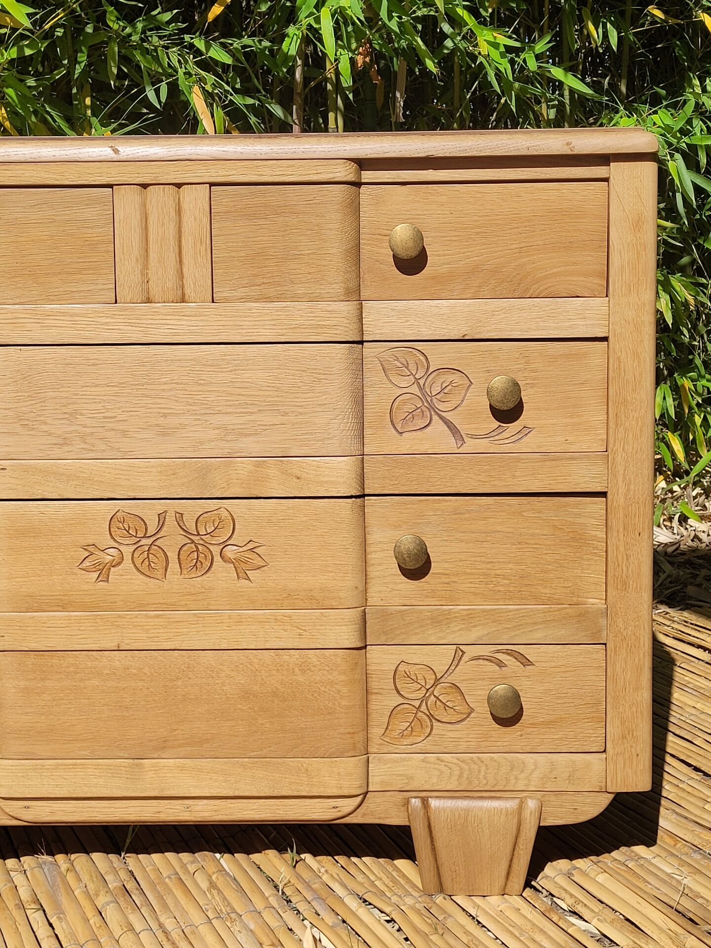 Solid wood chest of drawers - renovated - unique piece