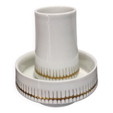 2 old ceramic pots made in Czechoslovakia around 1960s-1970s