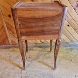 Bedside table with curved legs
