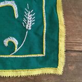 Ancient embroidered fabric