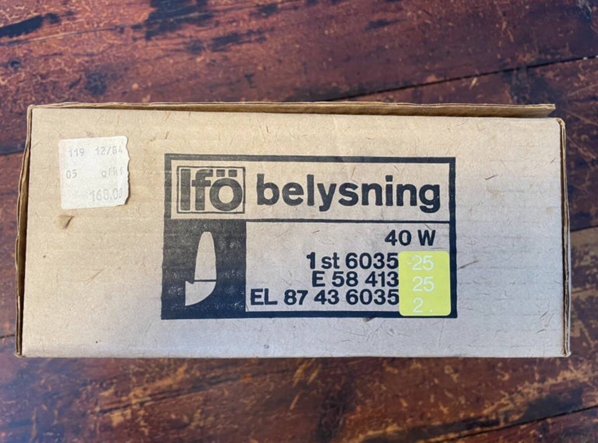 Vintage Bathroom Lamps in Ceramic by Ifö of Sweden with Opaline Shades from the 1960s