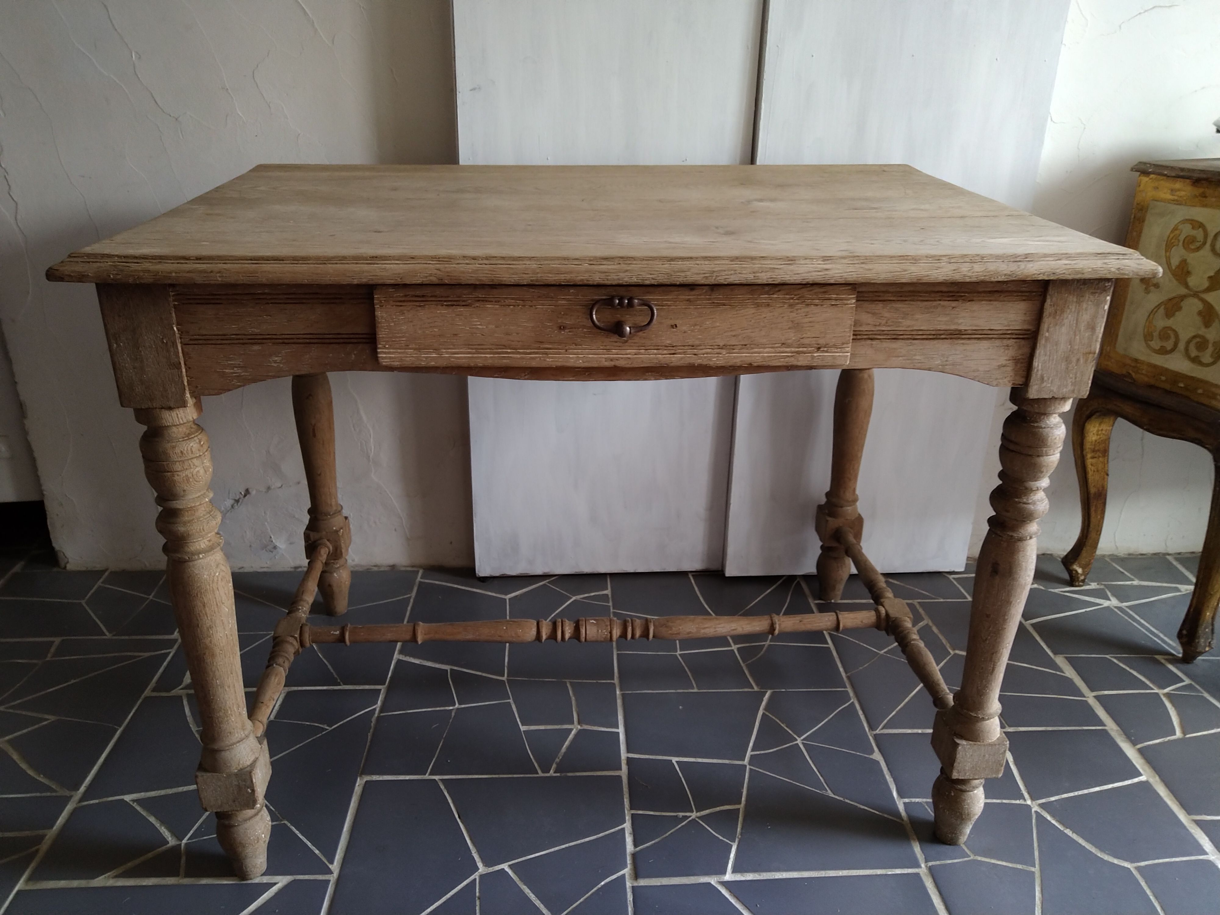 Oak farmhouse table