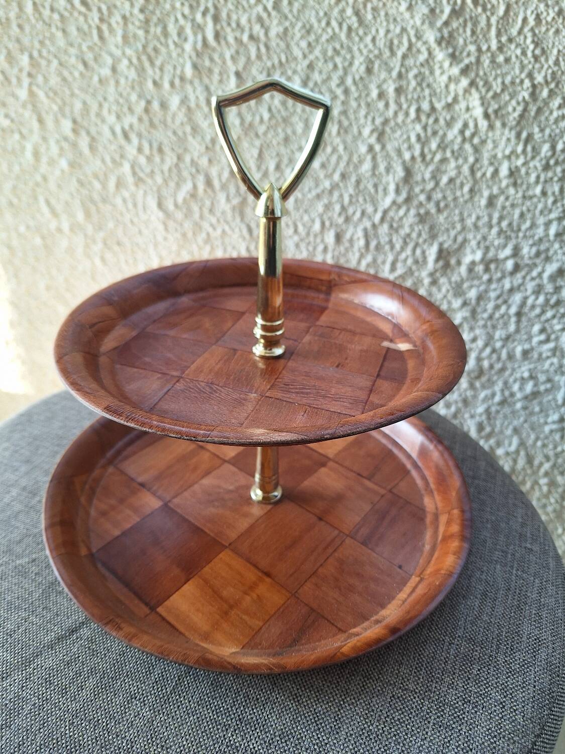 Service vintage en bois