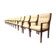 Unique set of 15 vintage armchairs from Lübke made in the 1970s