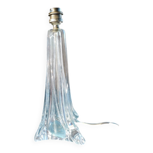 Pied de lampe en cristal - daum