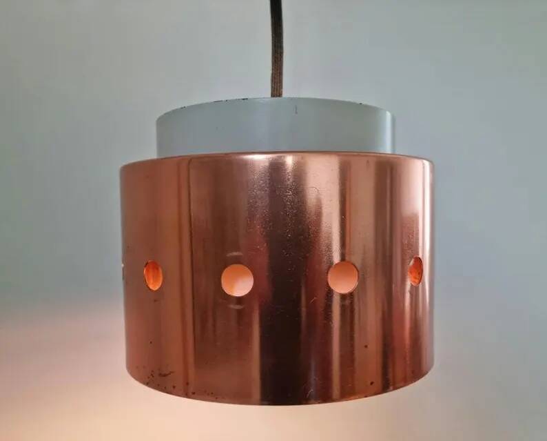 Pendentif rare des années 1960 dans le style de Jo Hammerborg, Danemark.
