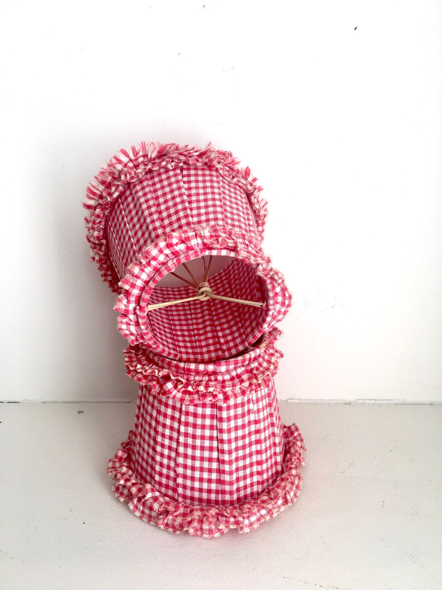 Vintage vichy offal duo, 60s