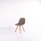 Eyes Wood chair – Erik Jørgensen – Mid grey upholstery – Solid wood