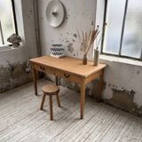 Oak veneer desk 1950