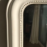 White Louis Philippe mirror - 76 x 56 cm