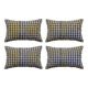 Set of 4 vintage kilim cushion covers 41x58 cm