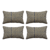 Set of 4 vintage kilim cushion covers 41x58 cm