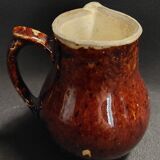 Pot à crème grès vernissé début XXème