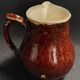 Early 20th century glazed stoneware cream pot