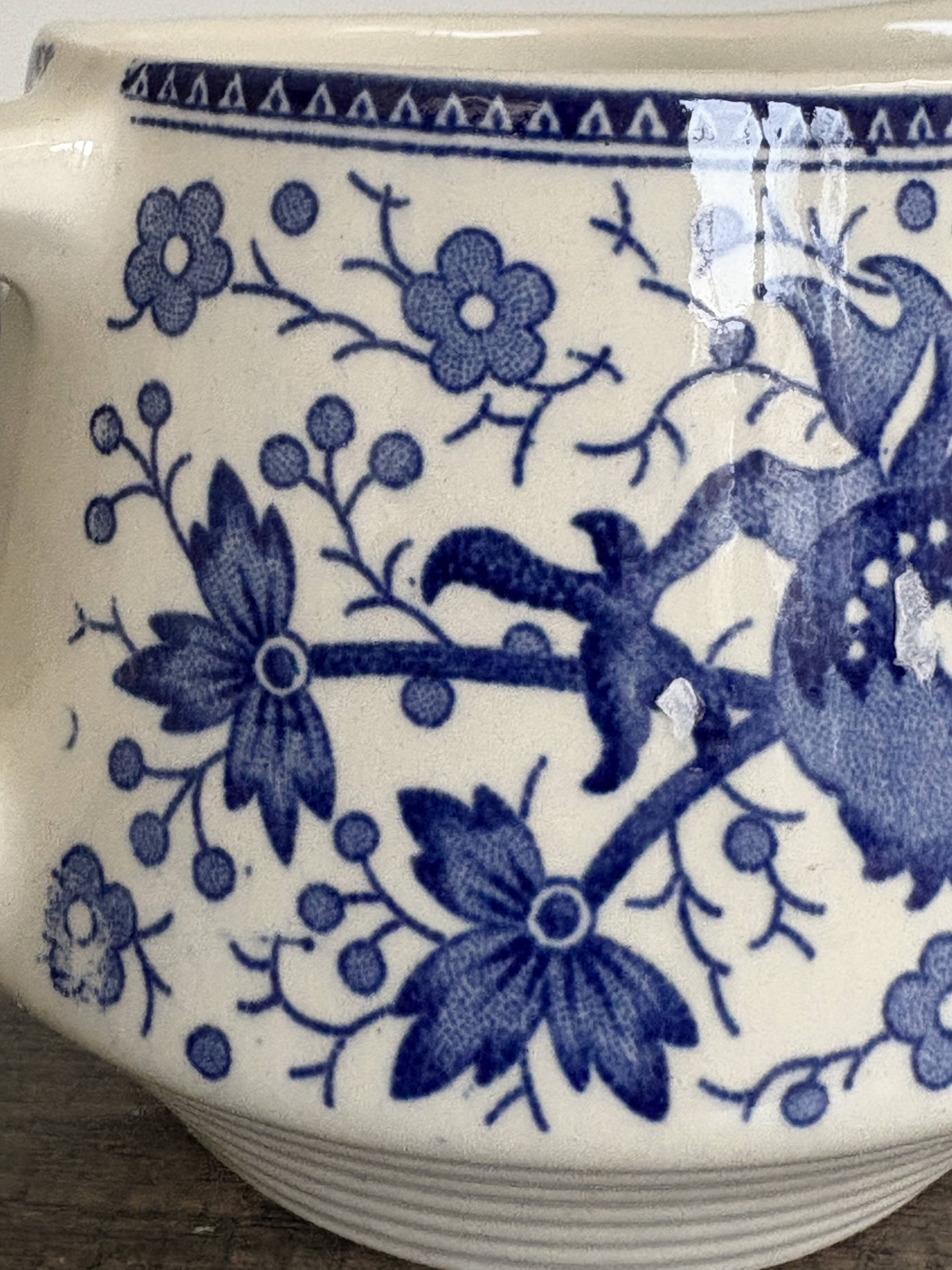 Antique milk jug Boch La Louvière Dragon model