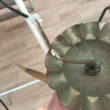 Golden leaf chandelier