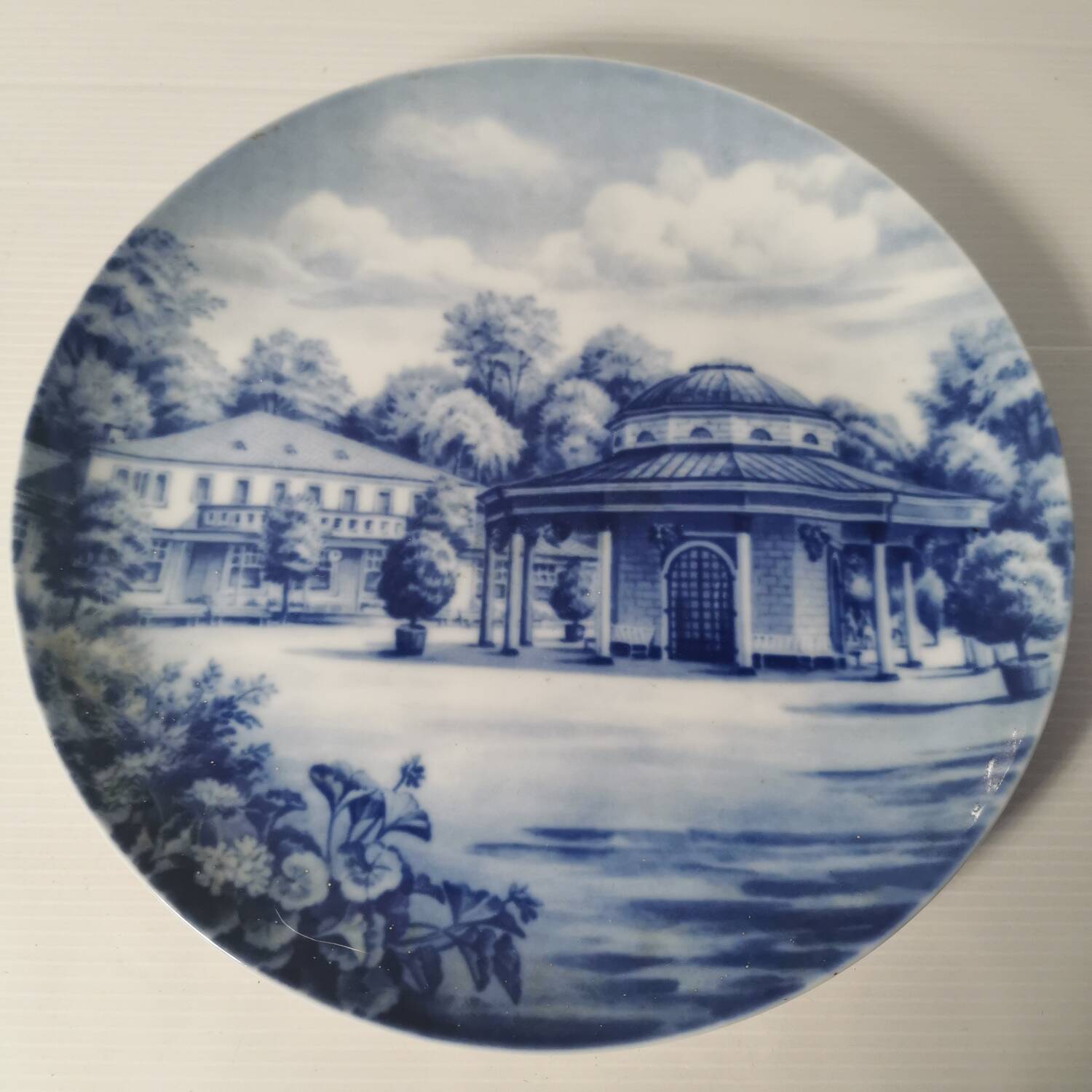Collectible plate / souvenir plate Furstenberg Germany 1960s