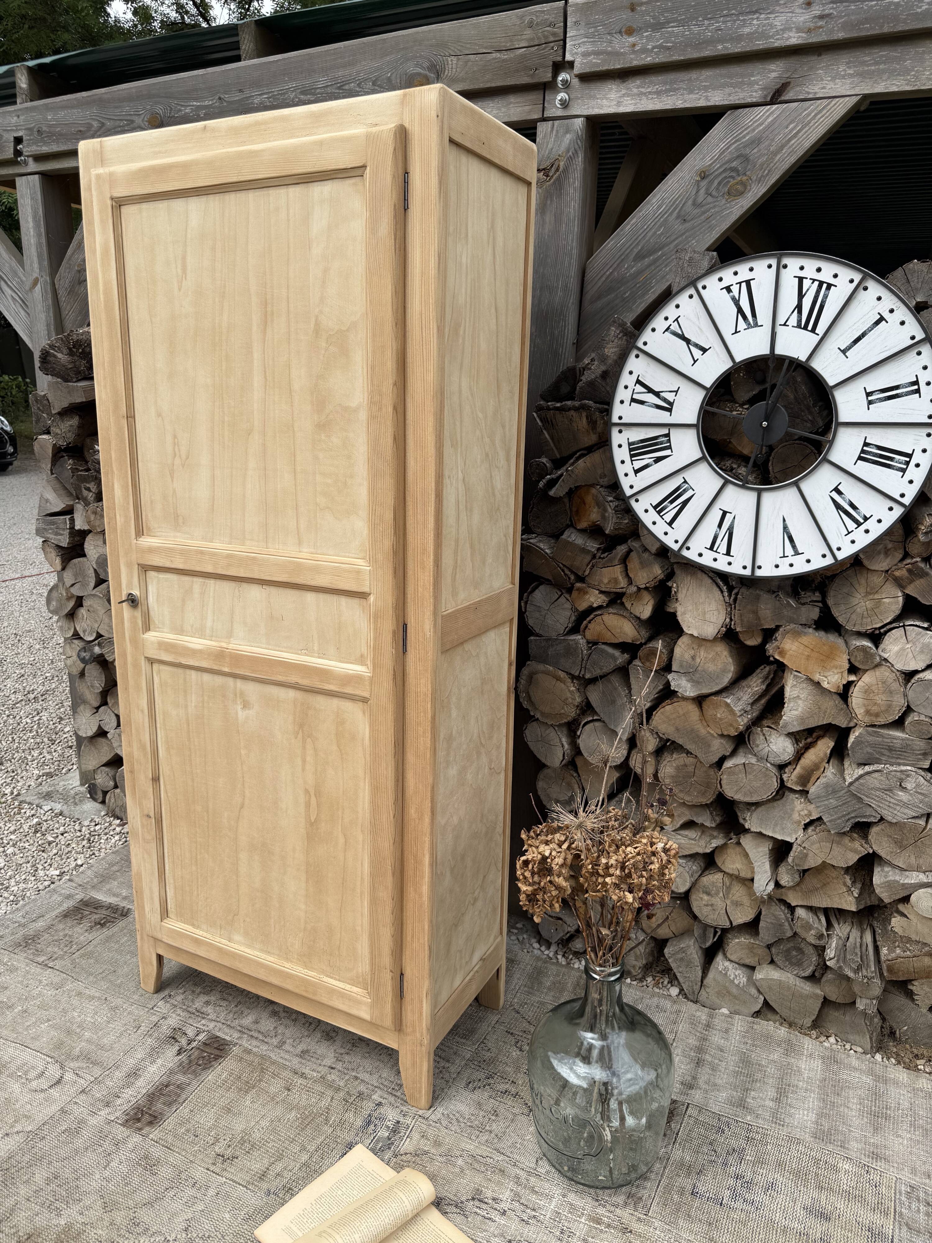 Renovated wooden wardrobe