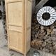 Renovated wooden wardrobe