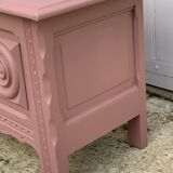 Old pink chest bench 1950