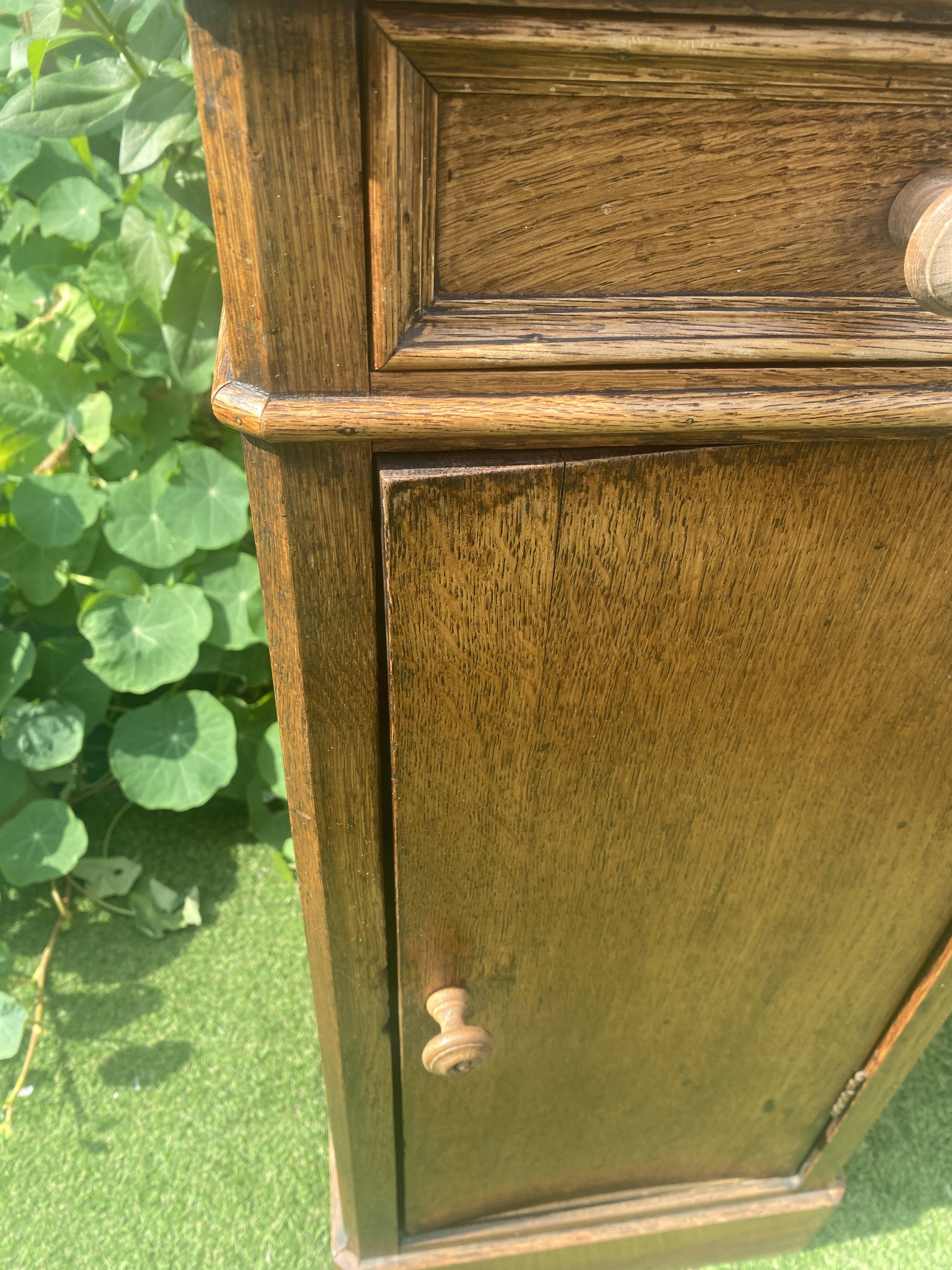 Antique bedside table, Louis Philippe style