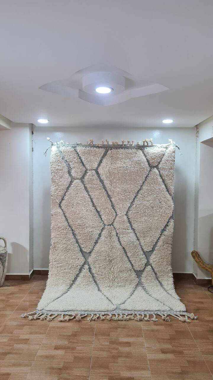 Handmade Beni Ouarain rug 250x150 cm