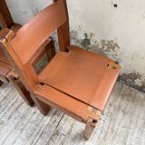 Paire de chaises Pierre Chapo S11