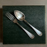 Ménagère métal argenté, 24pcs